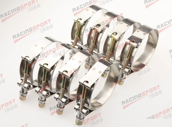 Набор из 8 т образных зажимов для болтов 4 дюйма турбо трубный шланг переходник