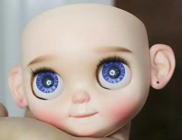 Изготовление на заказ кукла Обнаженная blyth кукла, голова, лицевая пластина 20190102