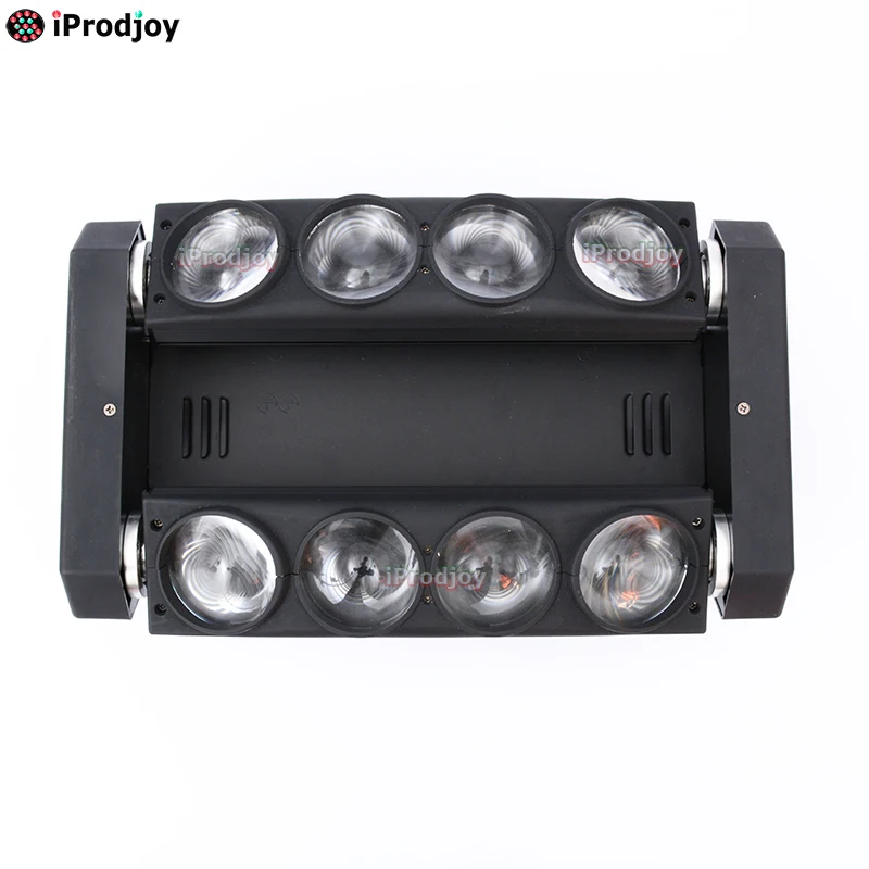 Движущаяся головка паука 8x10 Вт Cree LED RGBW 4 в 1 луч для сцены диджея дискотеки