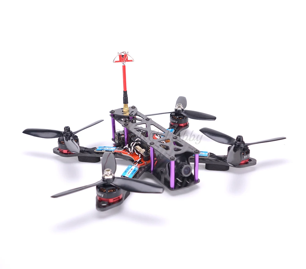 Марсианская рептилия II 220 мм 220 карбоновая рама F3 Контроллер полета Acro 20A BLHeli-s ESC RS2205 мотор 2-4S Flysky I6 FS-i6
