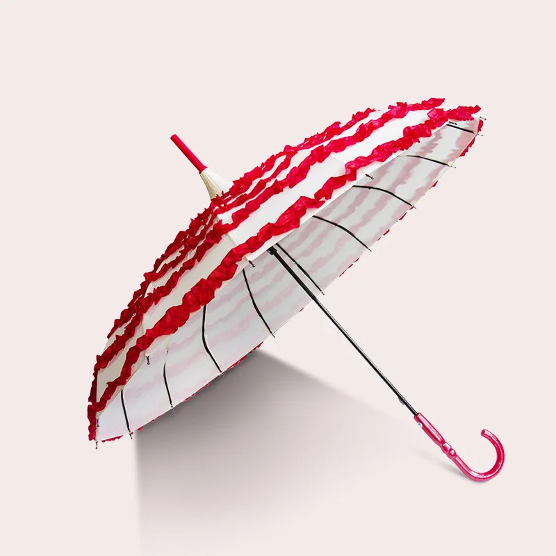 

Женский зонт солнечный и дождливый в стиле ретро, зонт-пагода, кружевной зонт принцессы, реквизит для стрельбы, 50 шт.