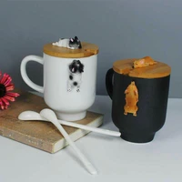 2019 cartoon 3d corgi french bulldog mugs cute animal coffee mug tea water cups milk lemon drinkware couple cup gift for friends