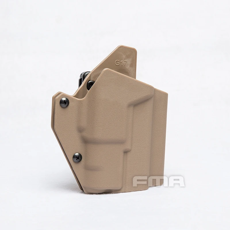 Dark Earth FMA G17S с SF светильник-подшипник пистолет кобура короткая куртка для G17& Inforce APLC светильник страйкбола тактическое оборудование 1327 - Цвет: Dark Earth