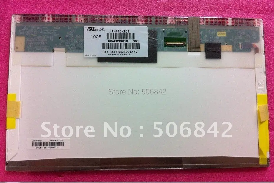 

14,0 "светодиодный экран для ноутбука LTN140KT01, Новый 1600x900