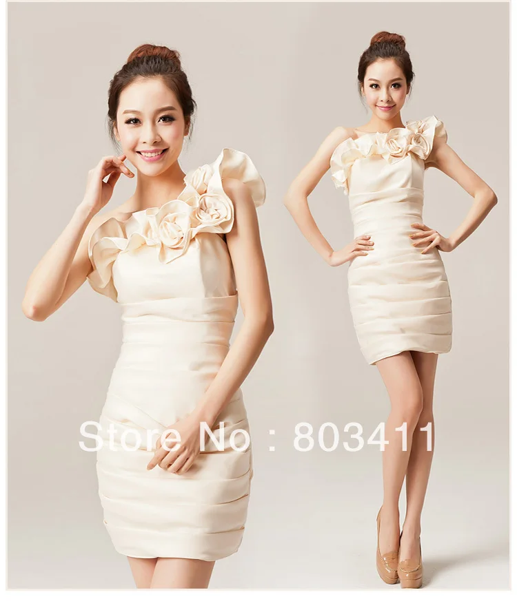 Бесплатная доставка Новое поступление облегающее Короткое свадебное платье на