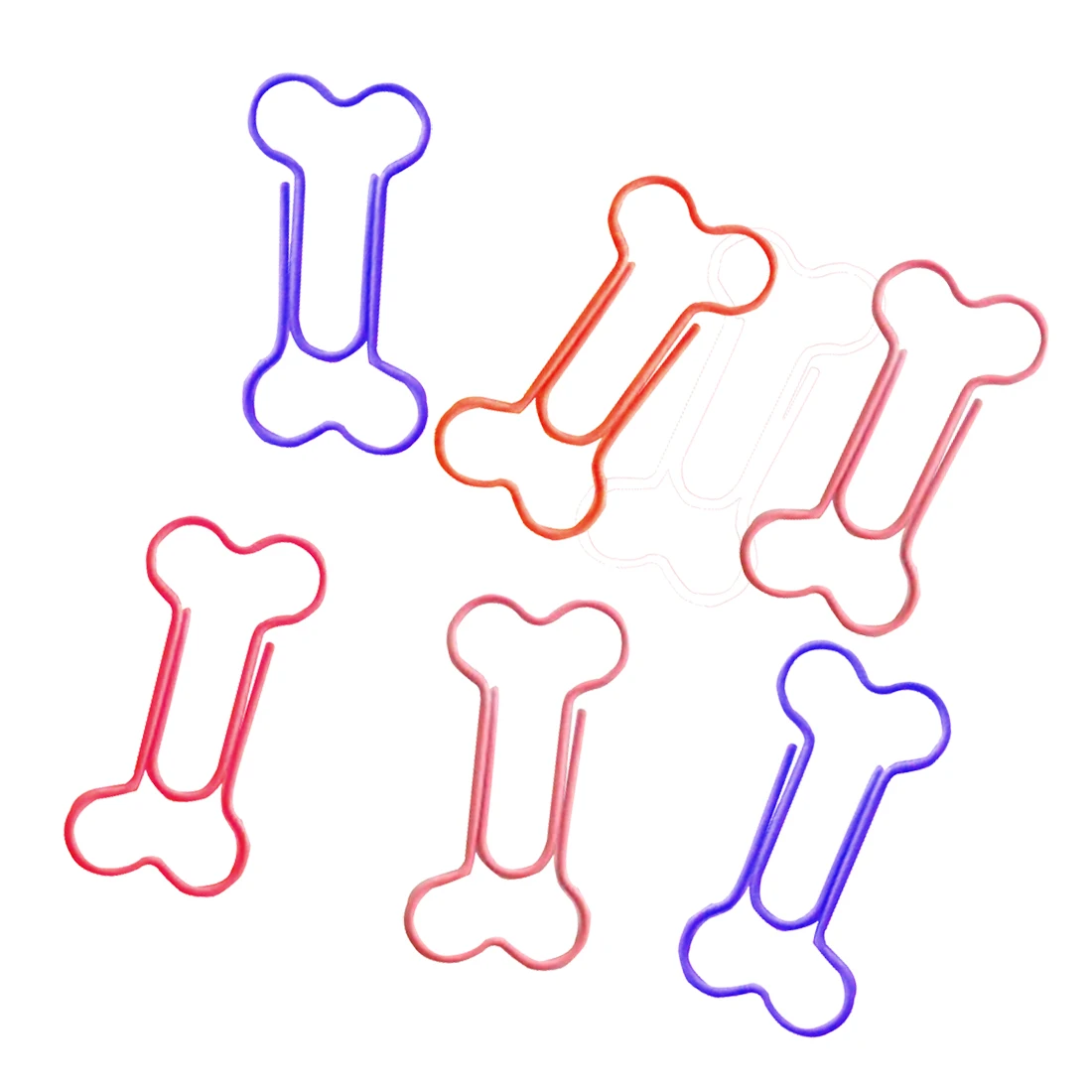 Металлические скрепки для бумаги 24 шт. в коробке из ПВХ|paper clips|metal paper clipspaper metal clip |