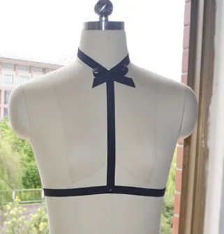 Бесплатная доставка нагрудная клетка в готическом стиле женская одежда | Женская