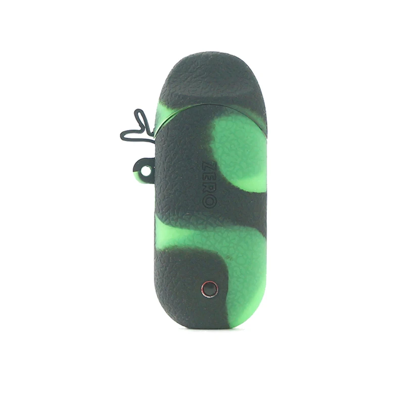 Black Green Текстурированный силиконовый чехол для Vaporesso Renova Zero vape комплект электронных сигарет не скользит силиконовый чехол - Цвет: Black Green