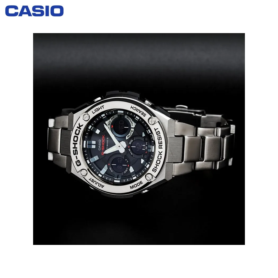 Наручные часы Casio GST-W110D-1A мужские электронные на браслете |