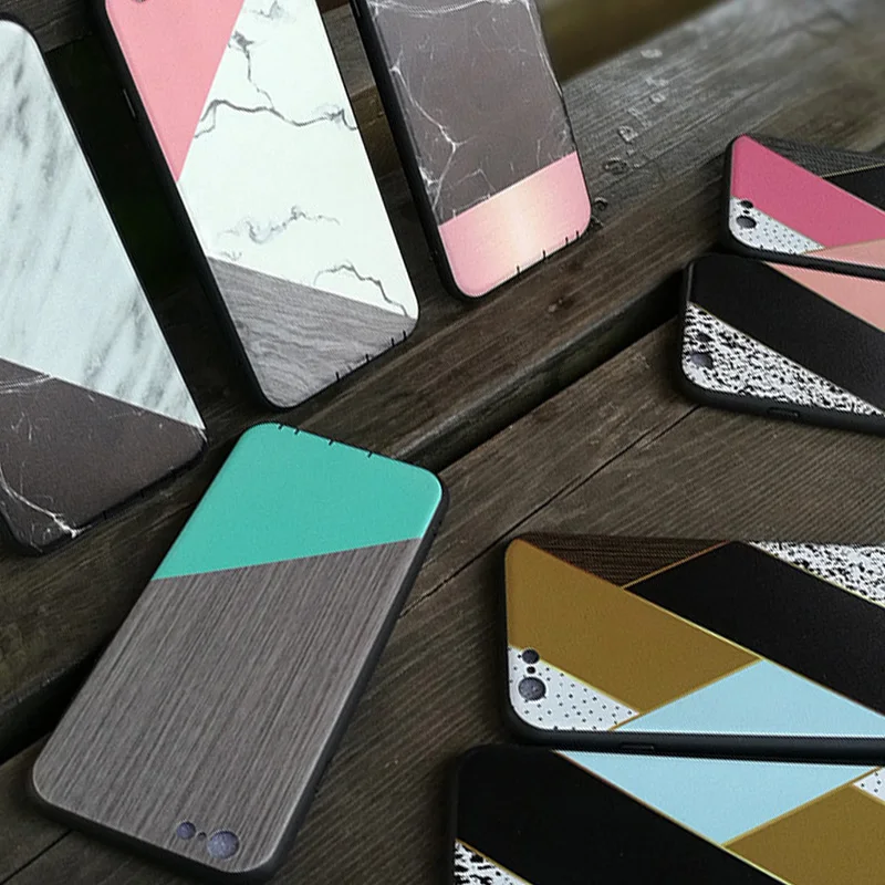 Чехол для телефона luoyy fenjj Marble iPhone 6 6s 7 Plus мягкий силиконовый чехол из ТПУ