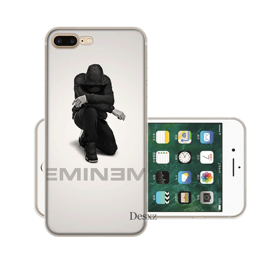 Чехол для мобильного телефона Desxz Rapero Eminem iPhone 6 6s 7 8 Plus 11 Pro X XS Max 5 5S SE |