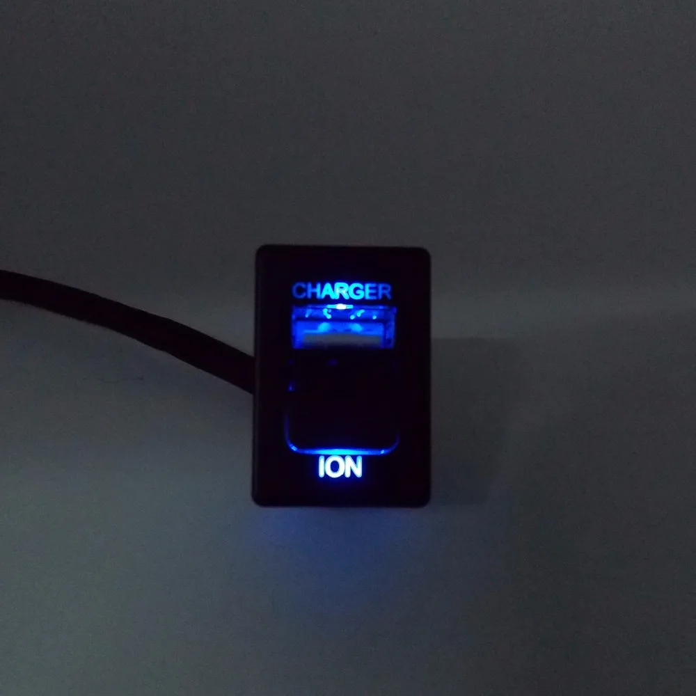 2 в 1 Автомобильное зарядное устройство с USB интерфейсом 5 А автомобильный