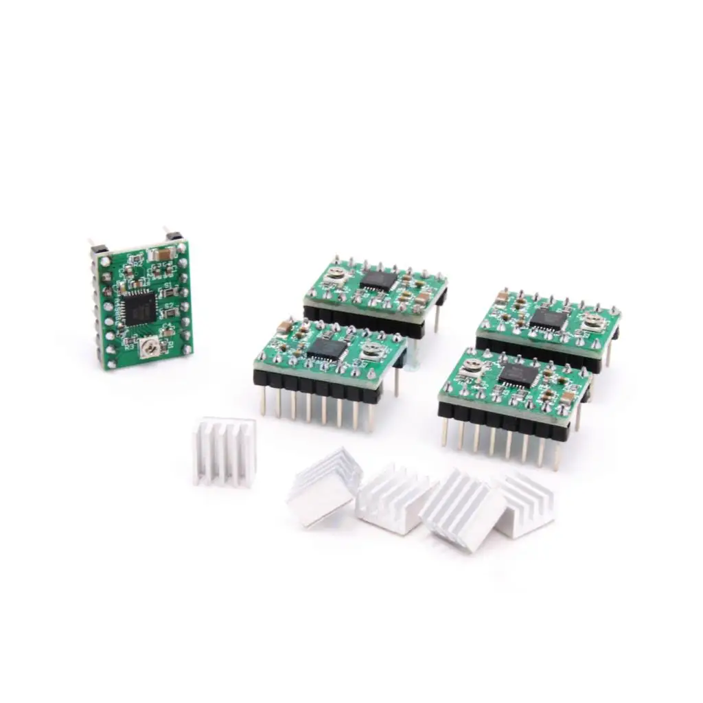 Mega 2560 R3 для arduino 1 шт. контроллер RAMPS 4 шаговый драйвер A4988 5 конечный упор 3 комплект