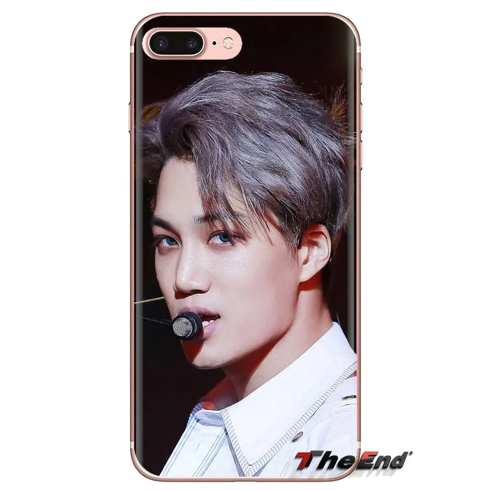 Мягкие прозрачные чехлы для iPod Touch Apple iPhone 4 4S 5 5S SE 5C 6 6S 7 8 X XR XS Plus MAX Kai Kim Jong In Exo Kpop |