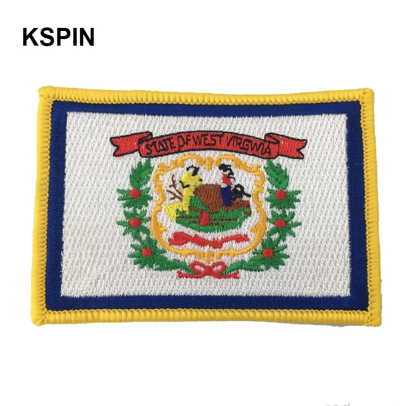 ARIZONA State Flag Military Patch Stickers for Clothes with Heating Iron Patches for Clothing 1pcs