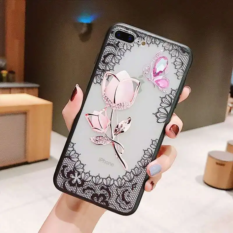 Emboss Cases For Huawei Y9 Y7 Pro Y6 Prime 2019 2018 P9 Lite Mini Enjoy 7 P20 P10 Nova 3E Edge Plastic Hollow Cover |
