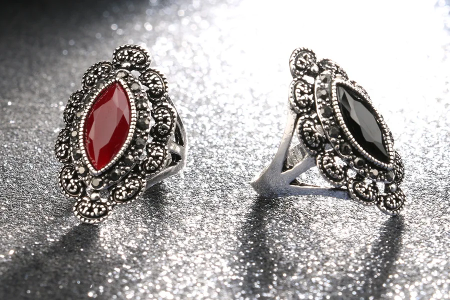 Женское винтажное кольцо обручальное в стиле панк|wedding engagement ring|vintage rings for