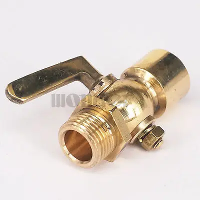 Латунный сливной петпетпетух запорный клапан 1/2 &quotBSP папа 1/2&quot BSP Женская резьба