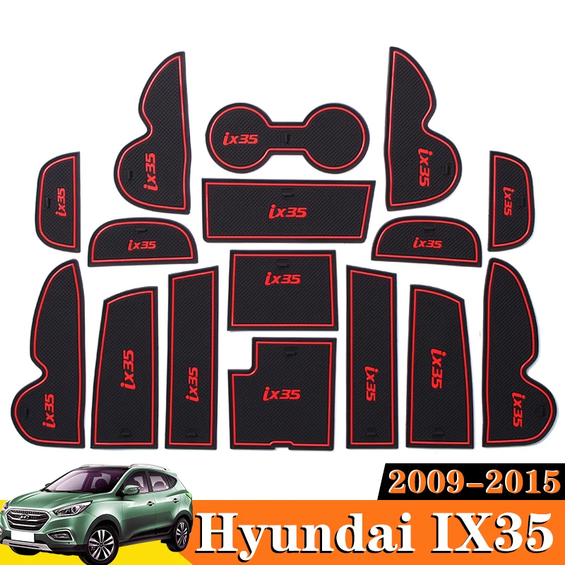 16 шт. автомобильные аксессуары внутренняя Гейт игровой коврик Нескользящая