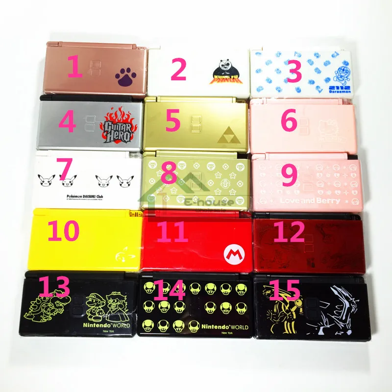 E-house Ограниченная серия дизайн для nintendo DS Lite корпус Оболочка Чехол замена для NDSL Корпус чехол с полными кнопками