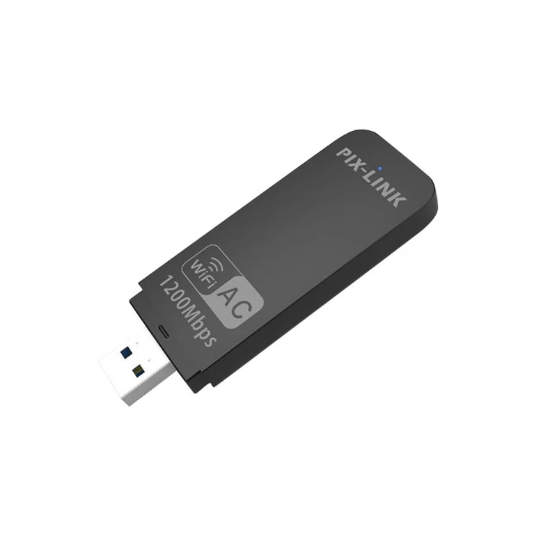 AAAJ Lv Uac04 беспроводной Usb адаптер 1200 м 2 4/5 ГГц двухдиапазонный Wifi портативный