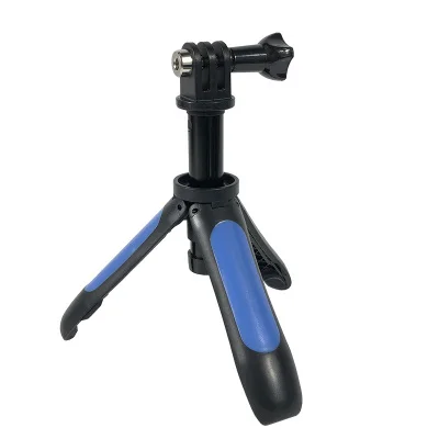 Blue Ручной мини штатив для селфи выдвижной монопод для Gopro Hero8 7 6 4 3+ SJCAM Xiaomi YI 4k EKEN H9 sony Спортивная камера - Цвет: Blue