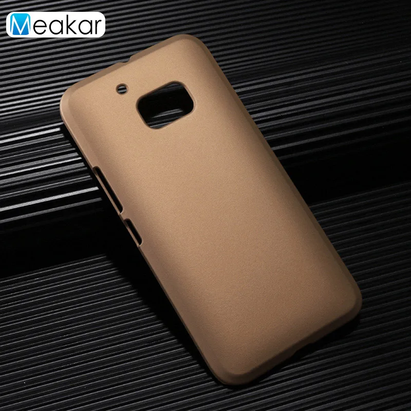golden Матовый пластиковый чехол для телефона для Htc 10 чехол для Htc 10 стиль жизни чехол-лента на заднюю панель - Цвет: golden