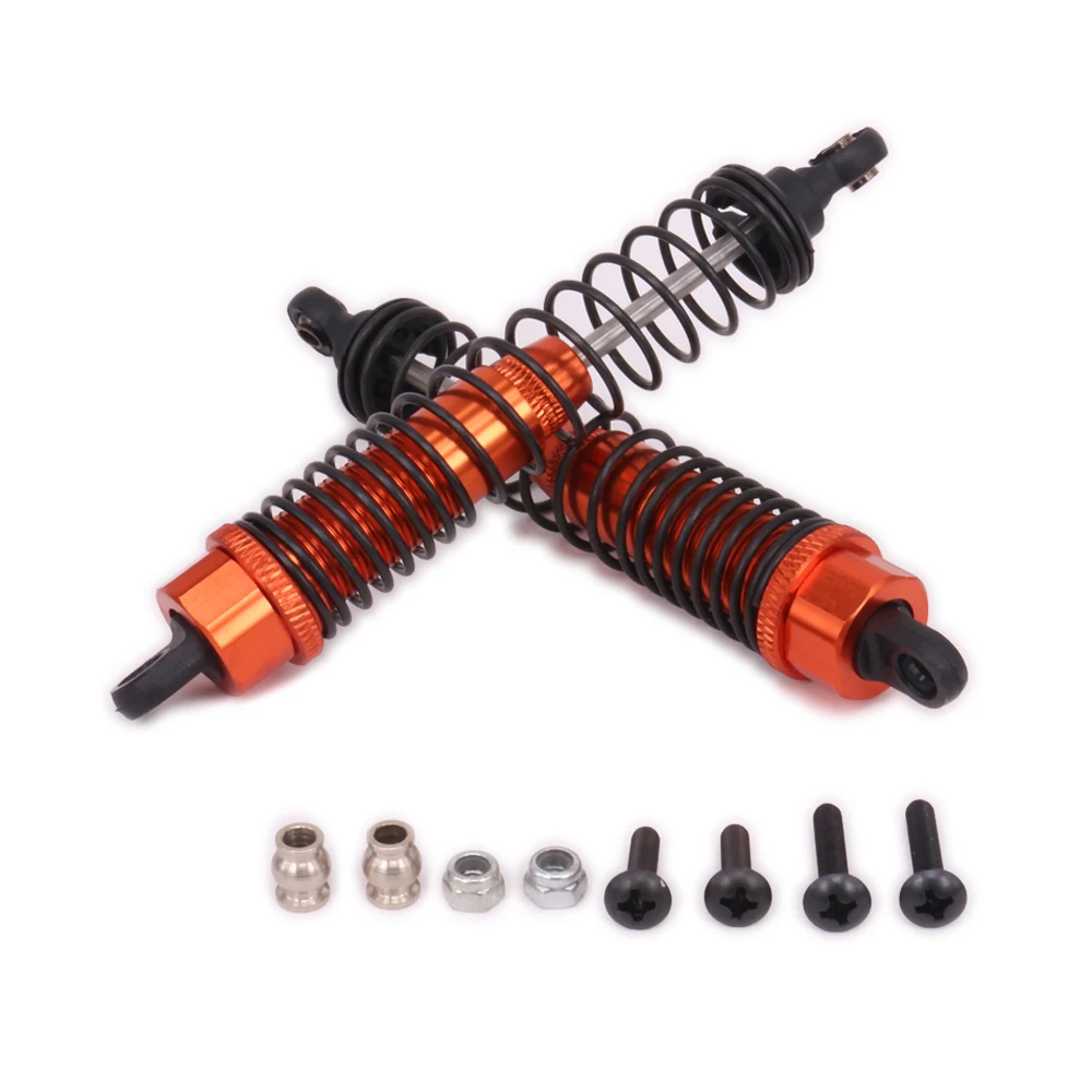 2x наполненный маслом Тип длины регулируемый задний амортизатор для rc хобби