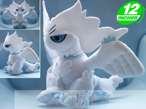 Бесплатная доставка Reshiram плюшевая кукла 12 дюймов рождественский подарок игрушка