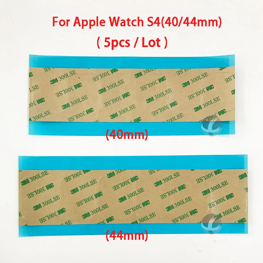 5 шт./лот 38 42 мм наклейка на рамку экрана для Apple Watch серии 1 2 3 4 S1 S2 S3 S4(40 / 44 мм)