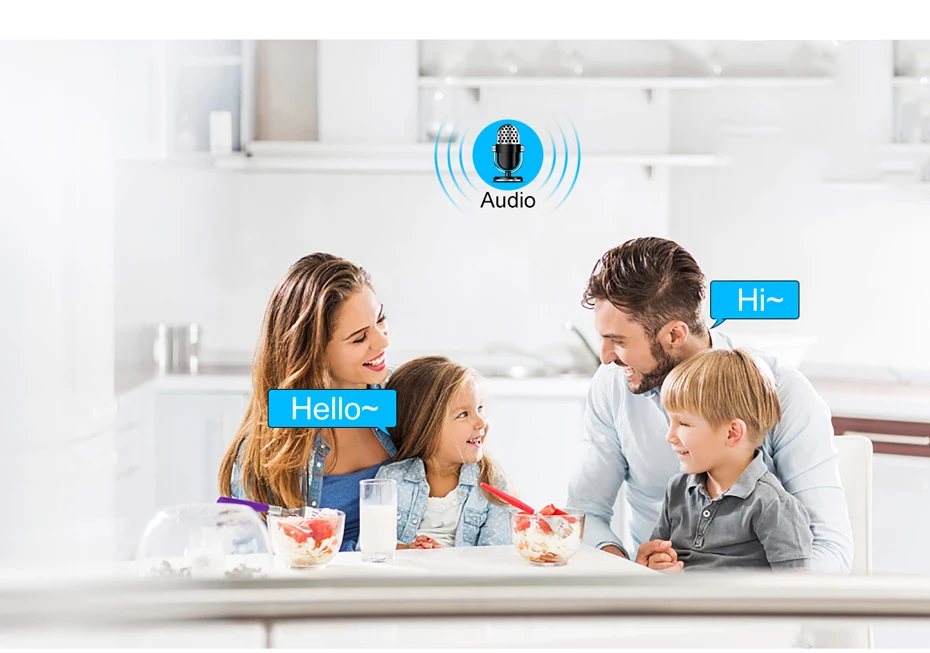 5MP H.265 беспроводная Wi-Fi камера IP аудио детектор движения наружная камера WiFi ИК ночного видения 32 ГБ карта ONVIF P2P Camhi