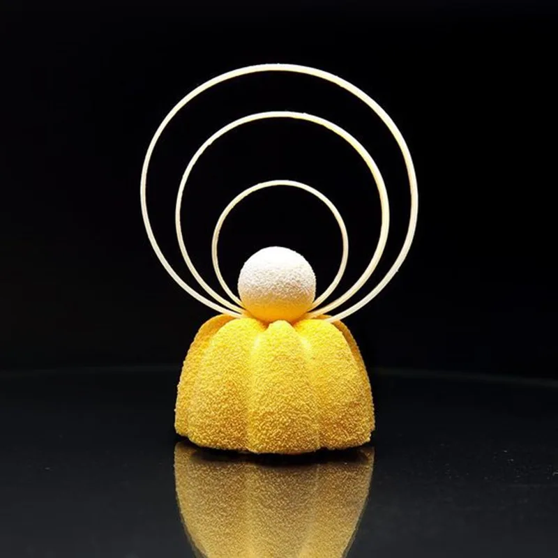 ASFULL 6 лепестковая силиконовая форма для выпечки пуддинг шоколадный мусс пироги