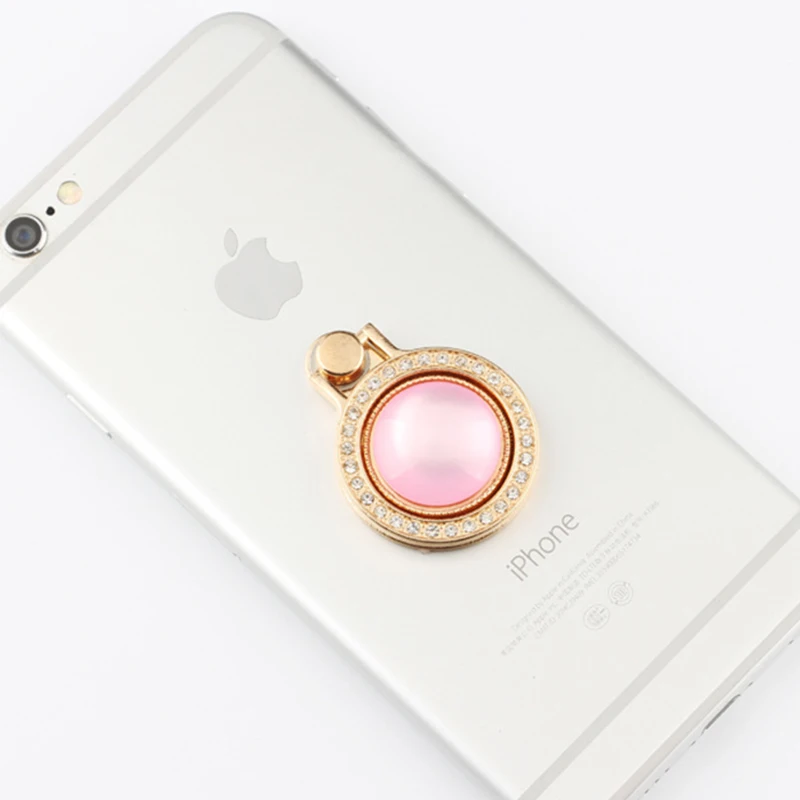 Универсальный палец кольцо держатель 360 градусов сплава для iPhone X 8 7 samsung S9 S8