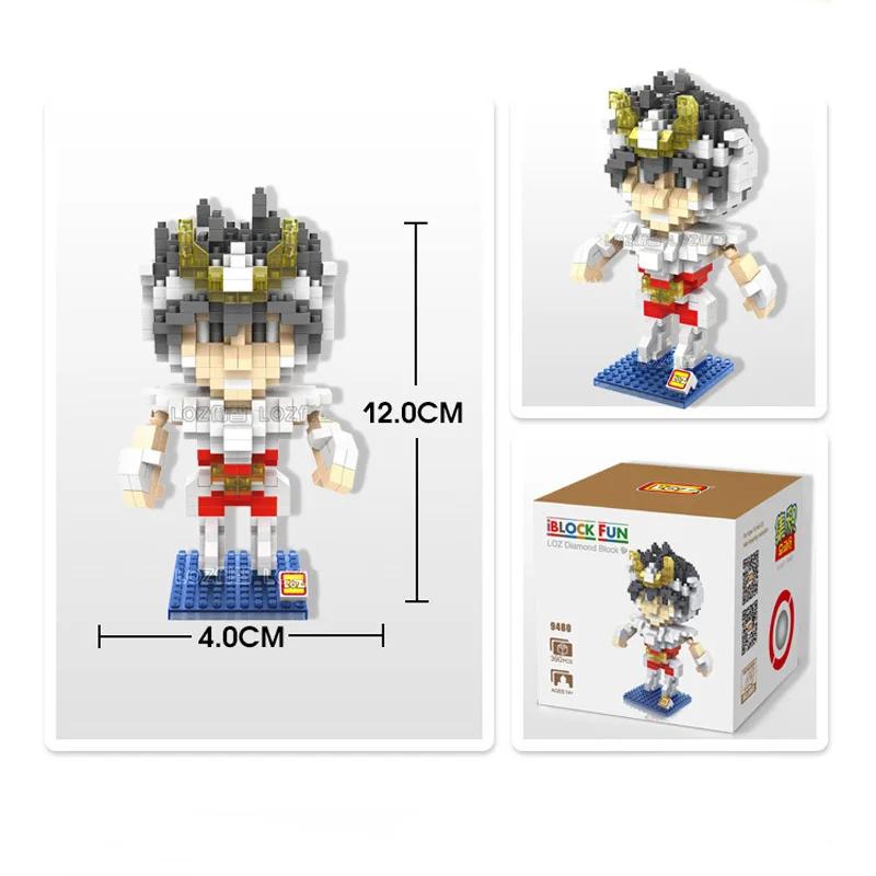 LOZ алмазные блоки ST Seiya строительные 3D экшн детские игрушки-персонажи brinquedos juguetes