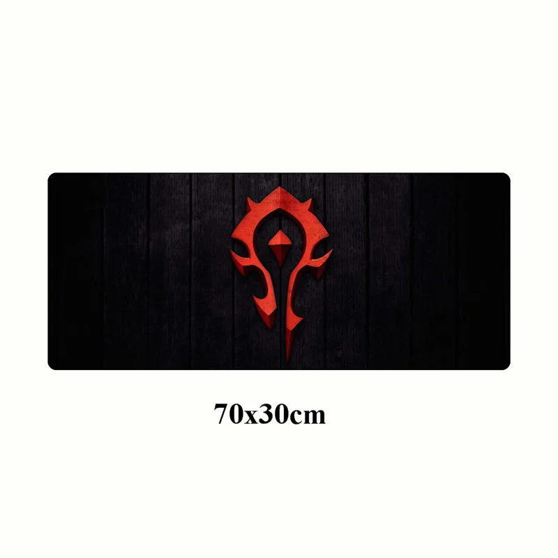 NO.5 World of Warcraft игровой коврик для мыши геймер большой 70x30 см orde Alliance компьютерный коврик для мыши Нескользящий Резиновый фиксирующий край Настольный коврик - Цвет: NO.5