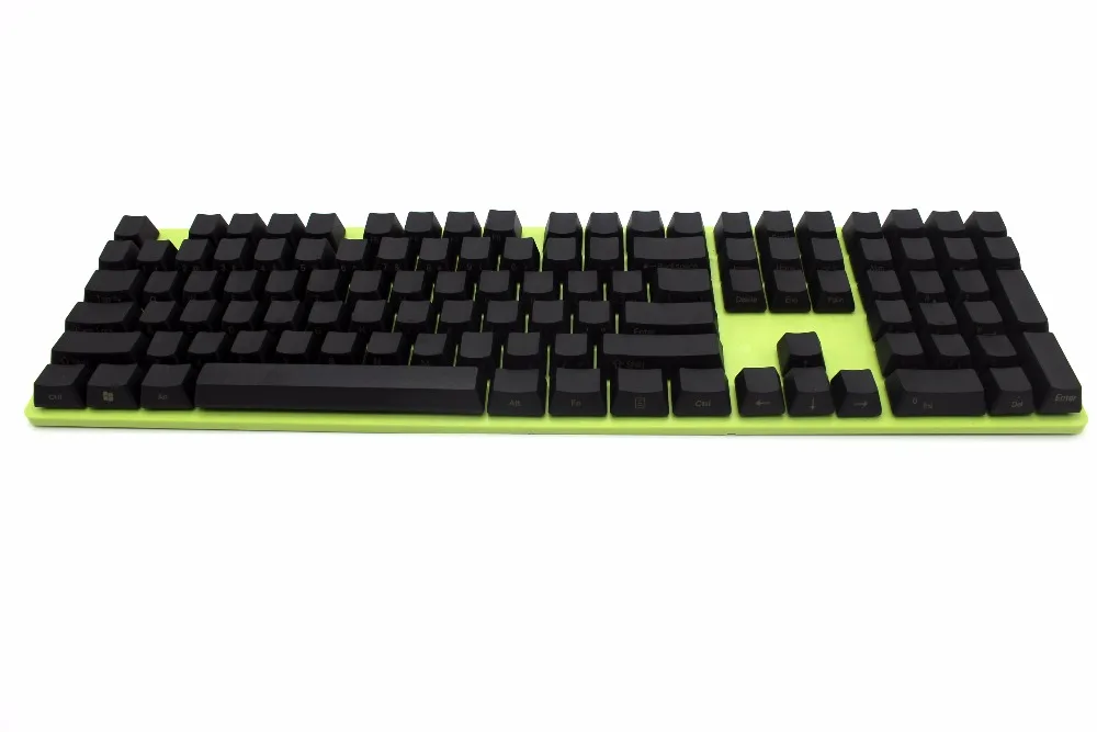 YMDK ANSI 108 боковой Печатный Пустой Топ Печатный толстый PBT Keycap для MX переключатели механическая клавиатура