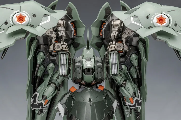Стальной Легенда Гандам модель MB 1/100 NZ-666 Kshatriya(готовая) Мобильный костюм детские игрушки