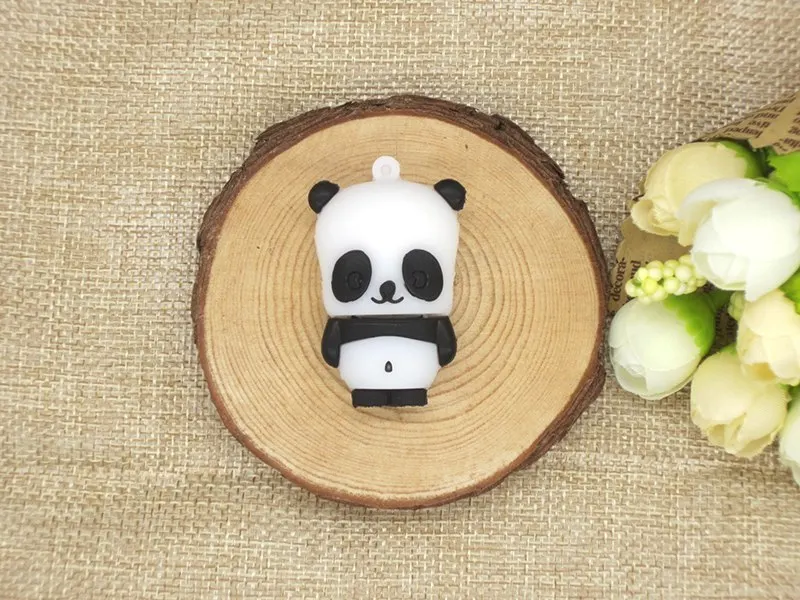 Флеш-накопитель с рисунком панды Внешняя память USB флеш-накопитель Флешка 32 ГБ 16 8