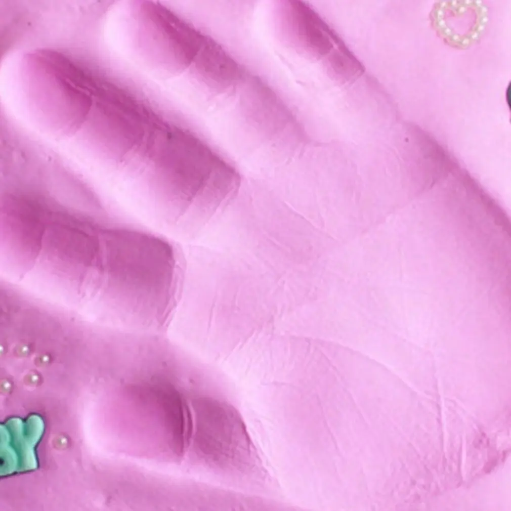 30 г ручная печать DIY ног комплект печатей для детской руки грязи памятный момент