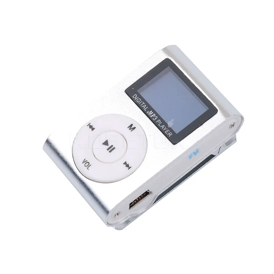 Kebidu горячая Распродажа Mini USB MP3 плеер с зажимом цифровой ЖК дисплей Поддержка 32 ГБ
