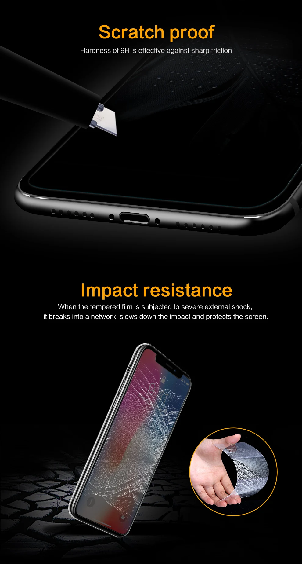 Защита экрана SmartDevil для iphone 7 закаленное стекло для iphone 7 8 Plus X Xr Xs max пленка защитная крышка