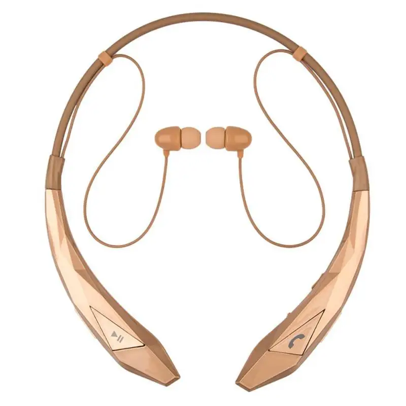 Спортивные подвесные bluetooth наушники с магнитной защитой от пота гарнитура 4 0 для