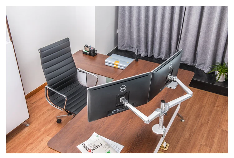 Светодиодный держатель для монитора Full Motion настольная подставка с ЖК дисплеем и