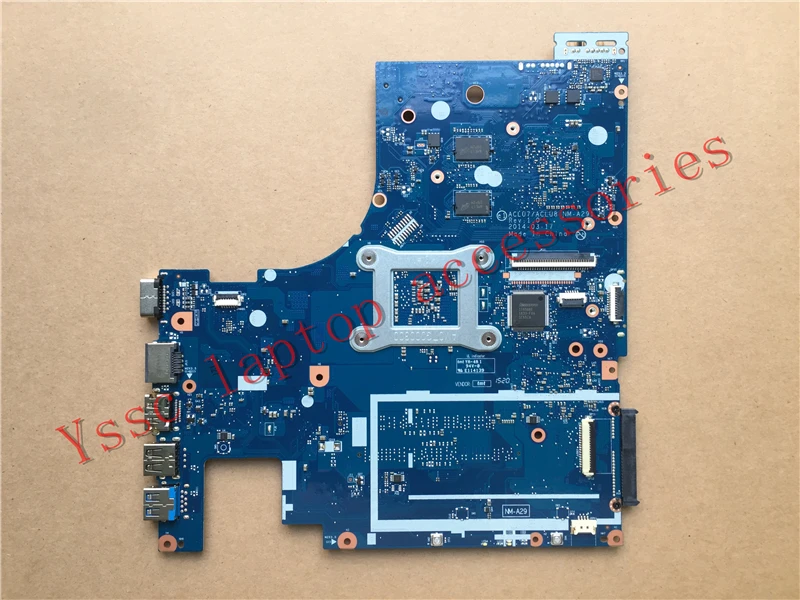 Бесплатная доставка материнская плата ACLU7/ACLU8 для Lenovo NM-A291 Z50-75 (для видеокарты AMD 2