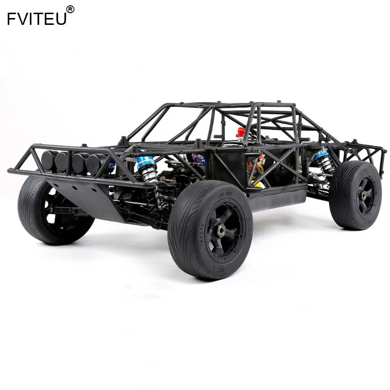FVITEU набор резиновых шин на дорожном колесе подходит для 1/5 Losi 5ive T Rovan LT Truck BAJA