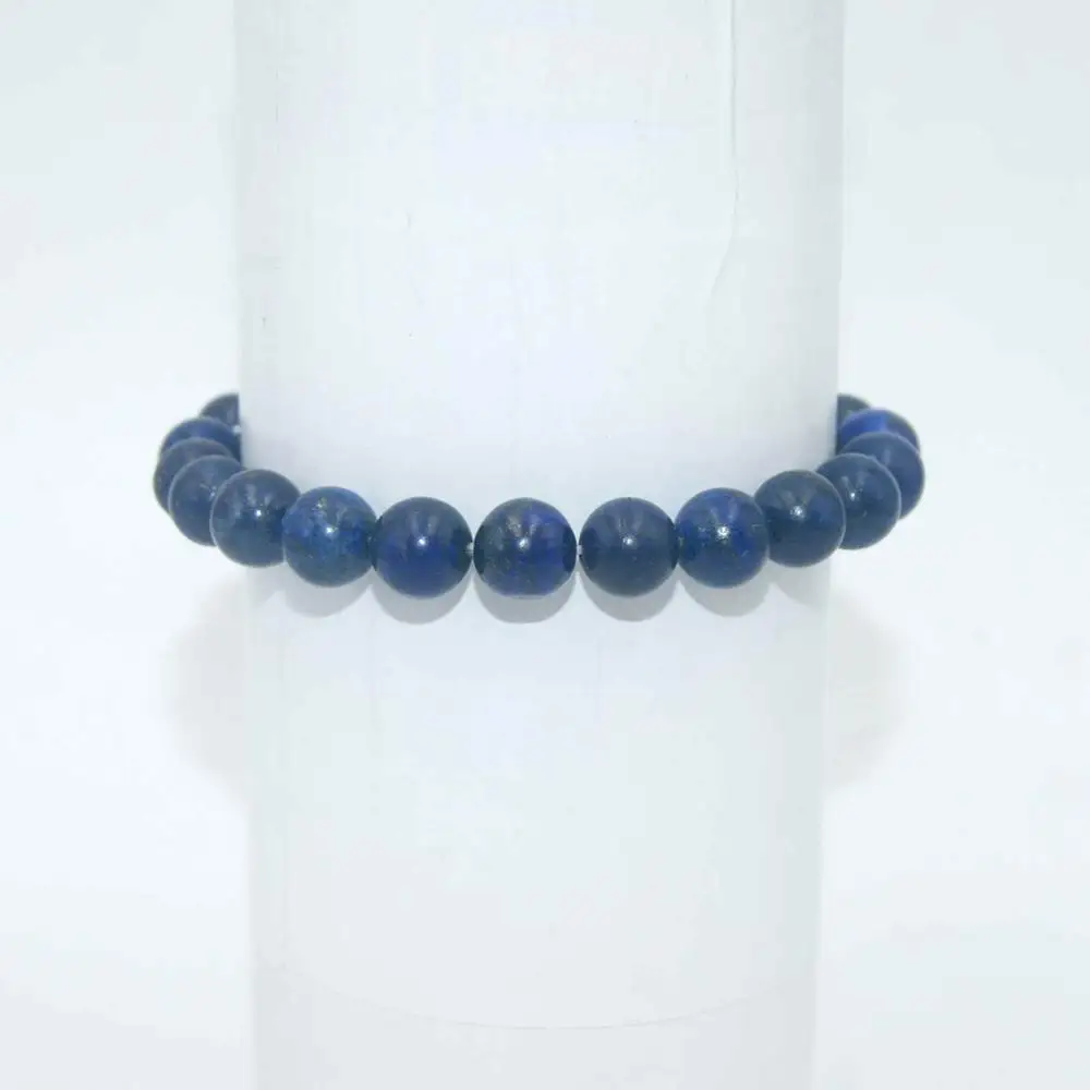Lapis lazuli Передача удачи 6 8 10 мм натуральный камень Бусины аметисты Агаты тигровый глаз Lapis браслеты из лазурита для женщин мужчин Йога браслет Femme - Окраска металла: Lapis lazuli
