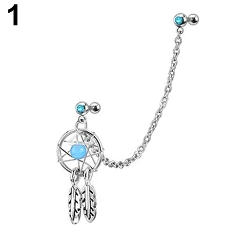 Украшения для тела девушки Ловец снов звезда спираль Козелок цепочка