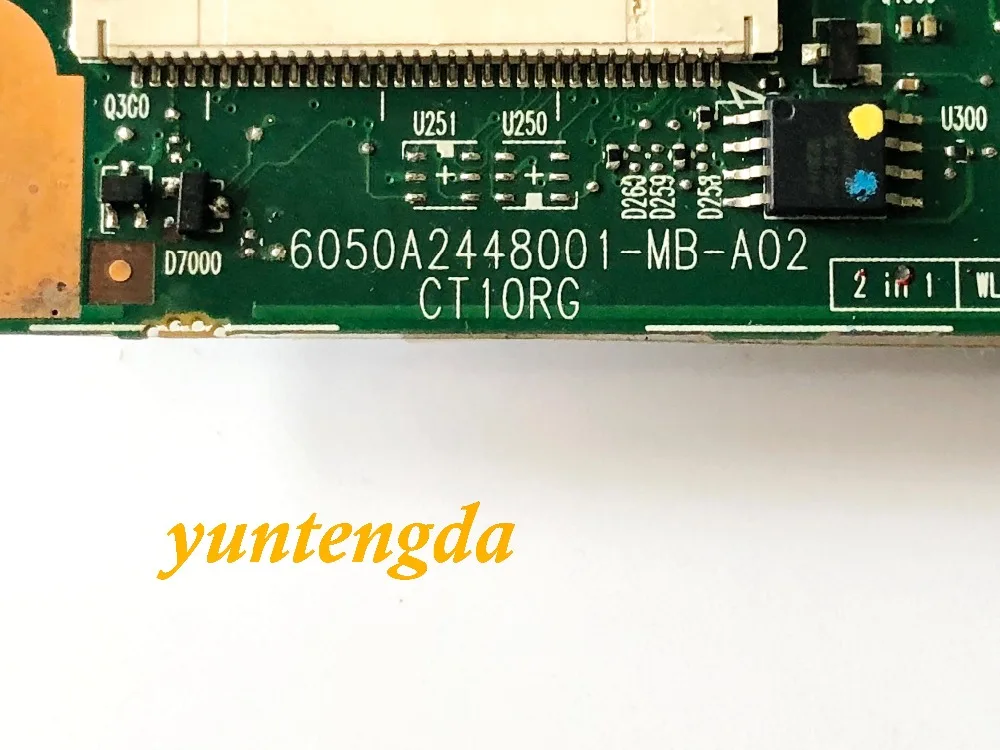 Оригинальная материнская плата для ноутбука TOSHIBA C600 C640 HM65 6050A2448001-MB-A02 V000238120