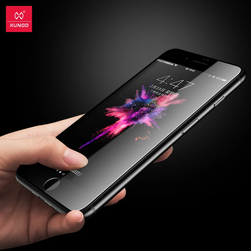 Xundd для iPhone 6 6s plus 7 7s plus X XS max XR защитное закаленное стекло 2.5D 9H полное Защитное стекло для экрана телефона