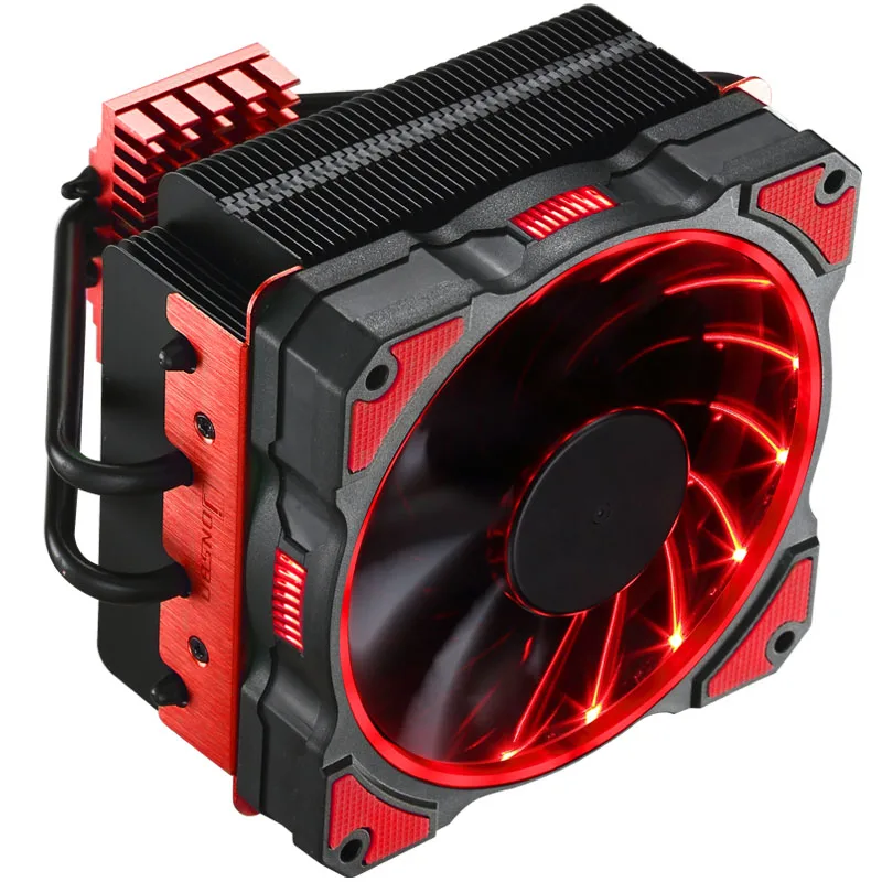 Jonsbo Cr-101 4 тепловые трубки вниз давление процессор радиатор 12 см бесшумные вентиляторы ШИМ интеллектуальный контроль температуры кулер для процессора